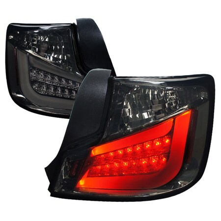 Spec-D Tuning 2011 Only Scion Tc LED Tail Lights Smoke Lens LT-TC10GLED-TM